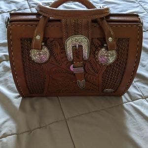 American West Satchel Purse